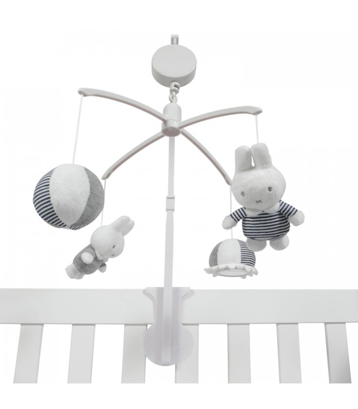 Musical carousel Tiamo-Miffy | Mobile with washable plush toys