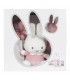 Set regalo Tiamo-Miffy | Dou-dou y sonajero de pana rosa