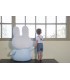 Peluche 1 metro Tiamo-Miffy | Conejo gigante 100 cm textura acolchada