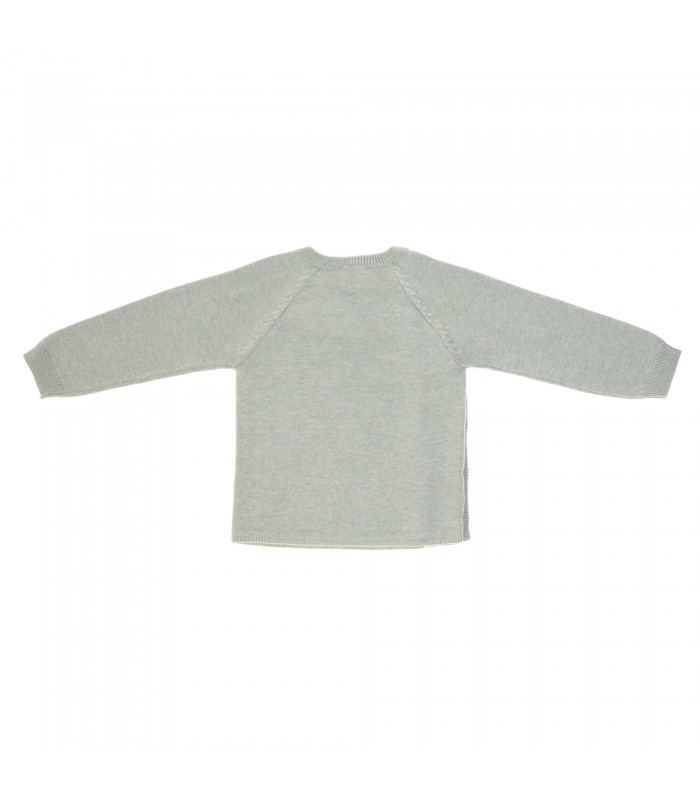 Kimono de punto Lässig | Algodón GOTS y seda Eri para bebés