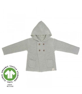 Knitted hoodie Lässig