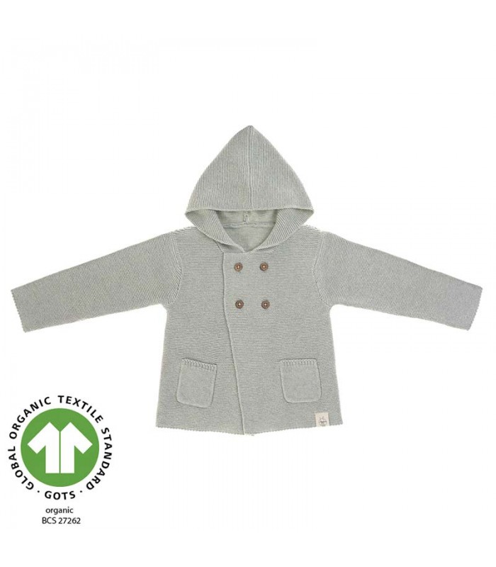 Knitted hoodie Lässig