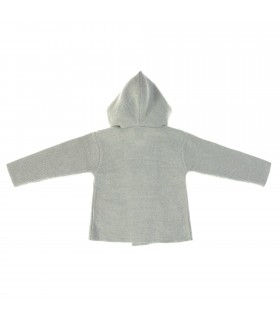 Knitted hoodie Lässig
