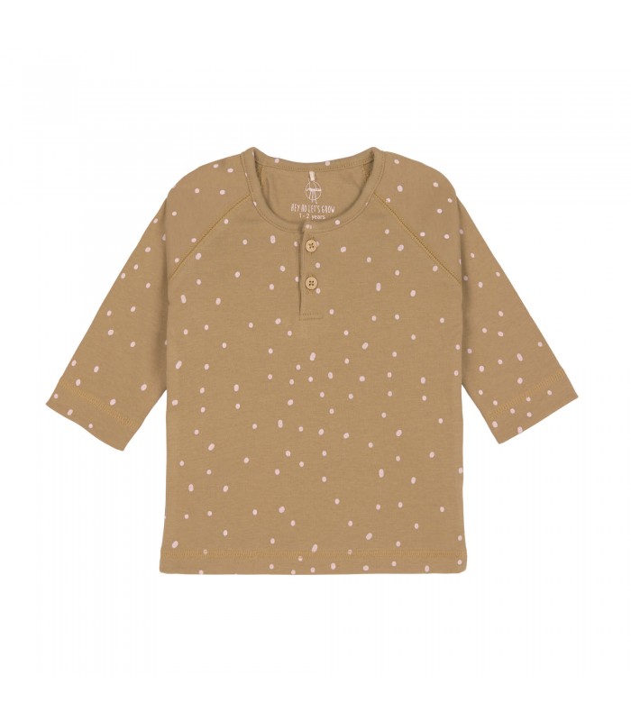 Shirt with Lässig sleeves | Organic GOTS cotton buttoned collar