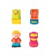 Set 4 juguetes baño Olmitos | Vehículos construcción