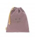 Baby shoes - one size Lässig | Organic cotton booties with animal face
