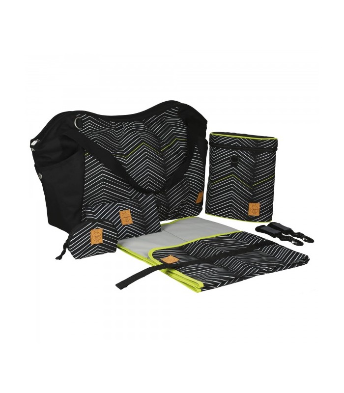 Twin Bag by Lässig | XXL twin capacity zigzag technique