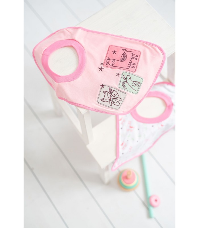 Comprar Conjunto de 2 babadores com gola elástica Olmitos a preço de oferta