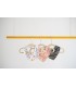 Pack 3 bandanas Olmitos | Triangular with pressure adjustment 26x21 cm