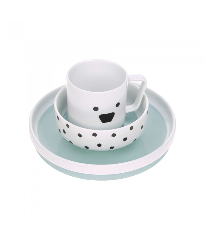Porcelain tableware Lässig | Children's tableware with suction base