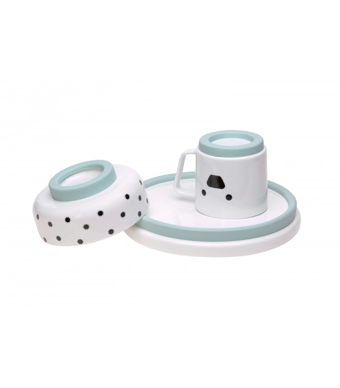 Porcelain tableware Lässig | Children's tableware with suction base
