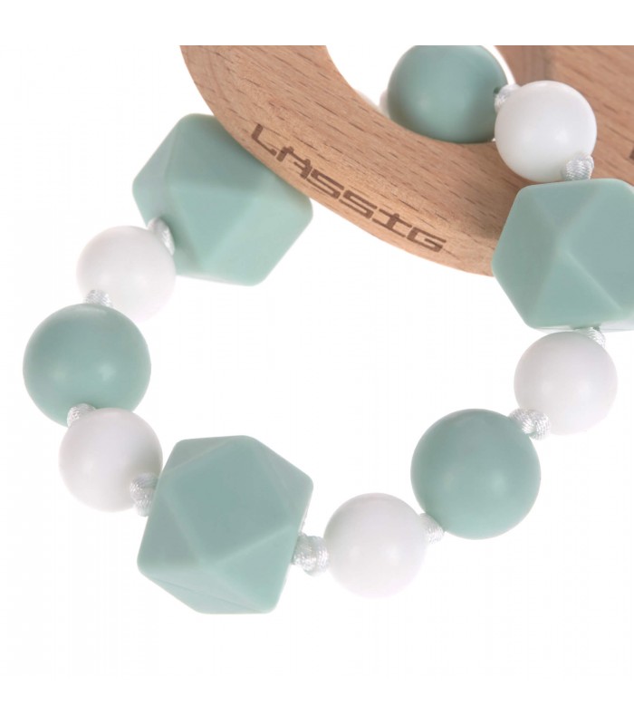 Silicone store teething bracelet