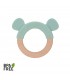 Silicone-wooden teether Little by Lässig | with ears