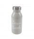 Stainless steel bottle + cover Olmitos | Gray stars