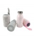Stainless steel bottle + cover Olmitos | Gray stars