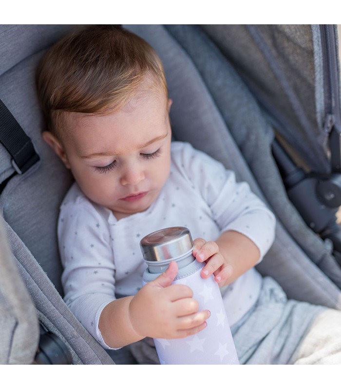 Comprar Garrafa de aço inoxidável + capa Olmitos a preço de oferta