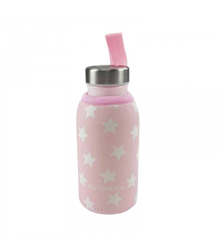 Comprar Garrafa de aço inoxidável + capa Olmitos a preço de oferta