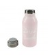 Stainless steel bottle + cover Olmitos