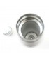 Stainless steel bottle + cover Olmitos