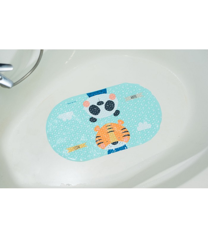 Non-slip bath mat Olmitos | Fish suction cups 39x69 cm
