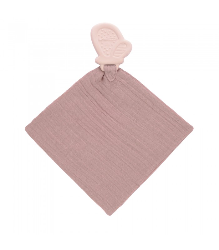 Dou-dou muslin with teether from Lässig | Cotton and rubber