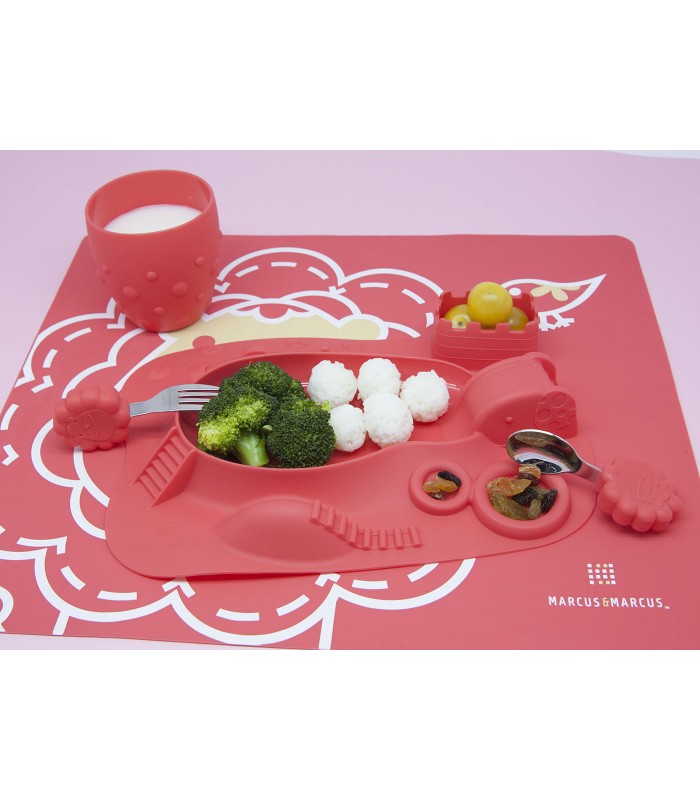 Funny silicone plate M&M