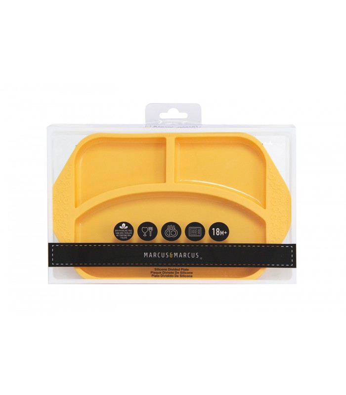 Comprar prato de silicone com compartimentos M&M a preço promocional