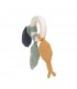 Natural rubber teether ring Lässig | organic snail