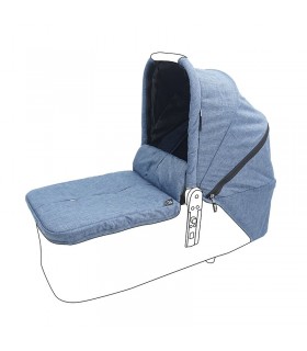 Capota y Cubrepiés de capazo VentTwin Niu