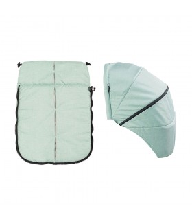 Comprar Capota + Cubrepiés para capazo de VentT Niu a preço de oferta