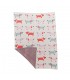 Mantita Animals Niu | Perritos salchicha GOTS 80x100 cm