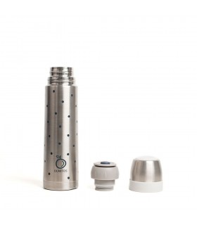 Termo líquido acero inoxidable dots Olmitos