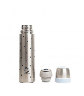 Stainless steel liquid thermos dots Olmitos