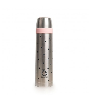 Stainless steel liquid thermos dots Olmitos