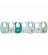 Baberos weekdays Lela- Pack 7 Lässig | Siete unidades velcro