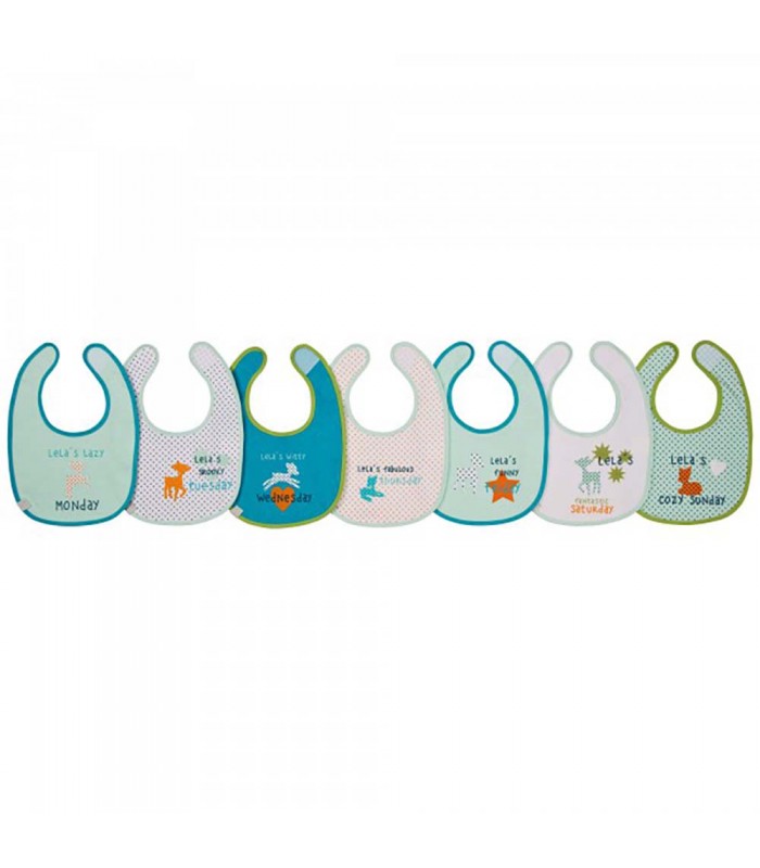 Comprar Babadores weekdays Lela- Pack 7 Lässig a preço promocional