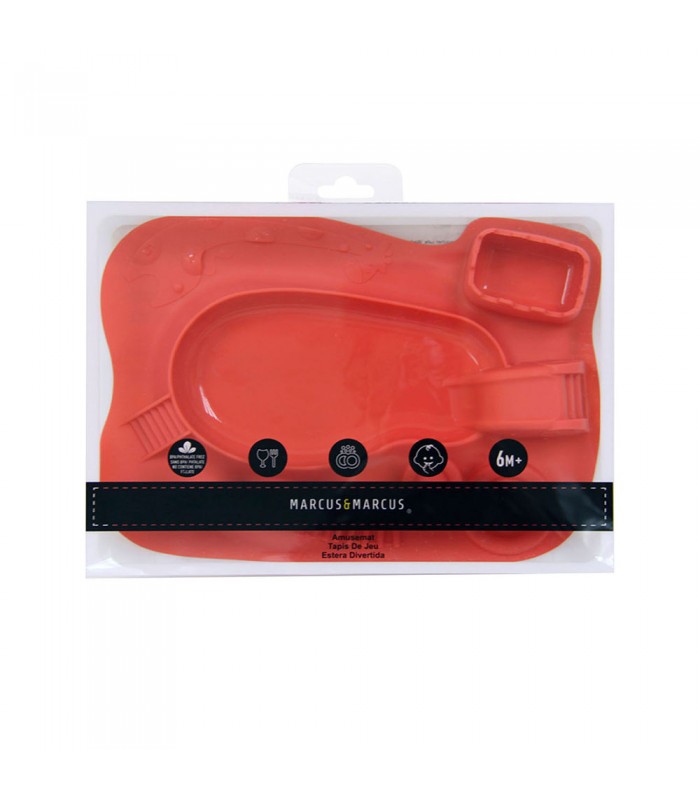 Funny silicone plate M&M