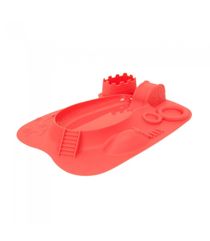 Funny silicone plate M&M