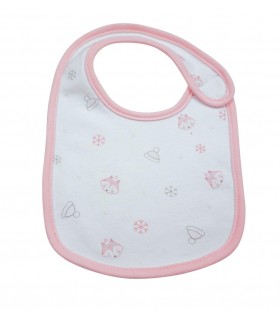 Set 3 bibs newborn Rabbit/Fox Olmitos