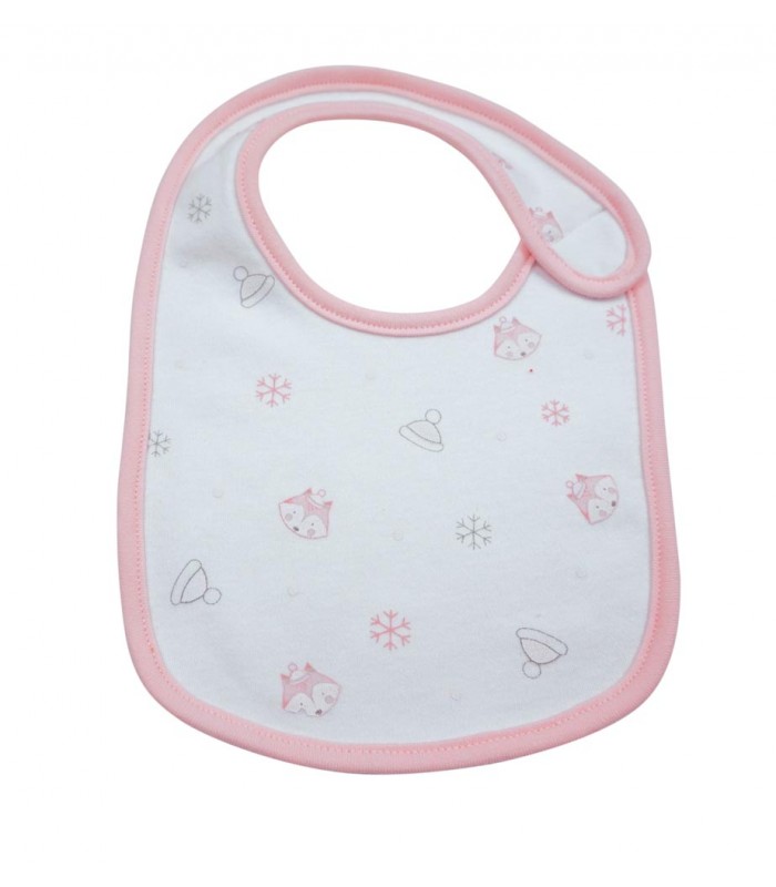 Set 3 bibs newborn Rabbit/Fox Olmitos