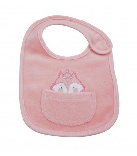 Set 3 bibs newborn Rabbit/Fox Olmitos