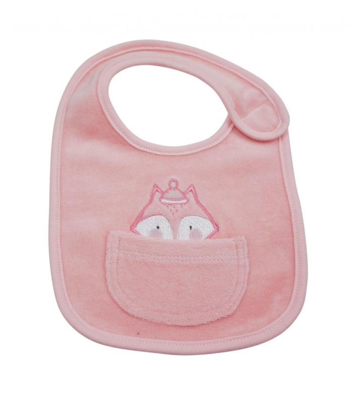 Compre o conjunto de 3 babadores para recém-nascido Rabbit/Fox Olmitos a um preço promocional.
