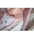 Set 3 baberos newborn Rabbit/Fox Olmitos | Trasera rizo 27x17