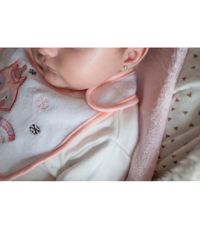 Compre o conjunto de 3 babadores para recém-nascido Rabbit/Fox Olmitos a um preço promocional.