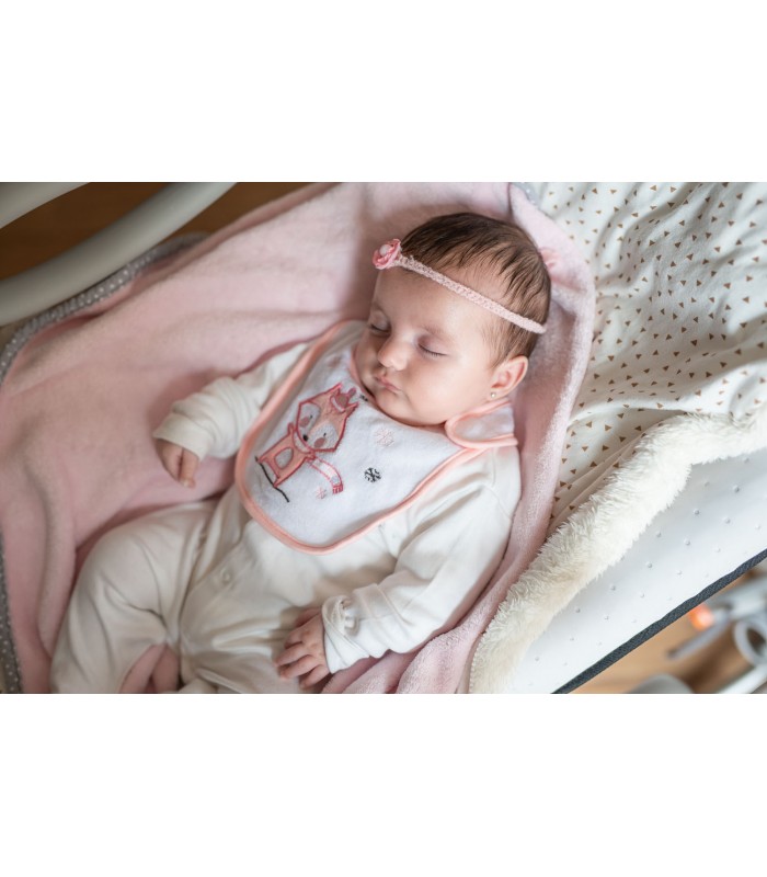 Compre o conjunto de 3 babadores para recém-nascido Rabbit/Fox Olmitos a um preço promocional.