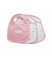 Set 3 bibs newborn Rabbit/Fox Olmitos