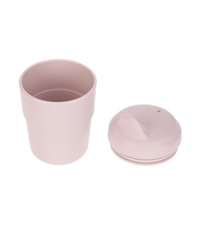 Vaso con tapa de silicona Little Chums Lässig