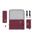 Mochila Adventure Burgundy Lässig | poliéster reciclado 42cm