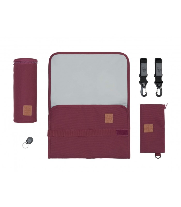 Adventure Burgundy Backpack Lässig | recycled polyester 42cm