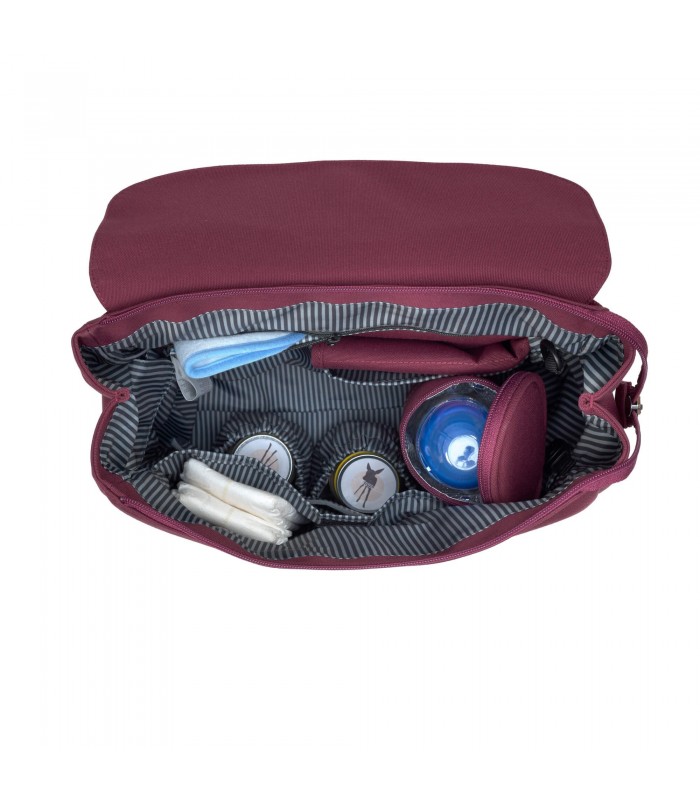 Adventure Burgundy Backpack Lässig | recycled polyester 42cm